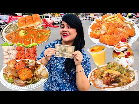 Rs 1000 Street Food Challenge | Mohali Food Challenge