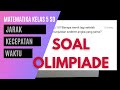 Latihan Soal Olimpiade Matematika SD