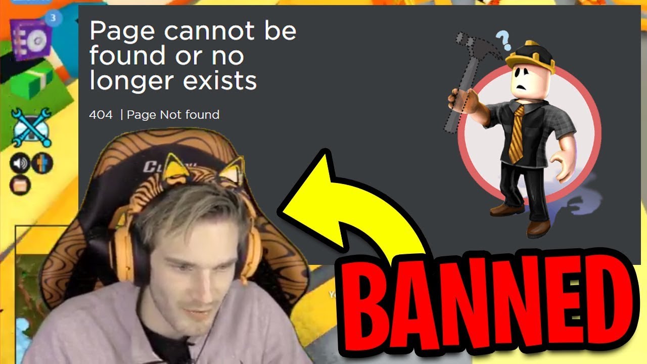 Roblox Banned Pewdiepie After Playing Roblox Jailbreak Youtube - roblox pewdiepie song