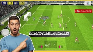 What a Match 😯⚽ | Bayern amazing match against Arsenal FC | Full Match #efootball2024