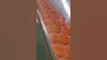 roll to roll quilting embroidery machine testing for leather material