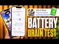 iOS 27 Battery Drain Test & Performance after Indexing in Progress - Battery Fixed iOS 27