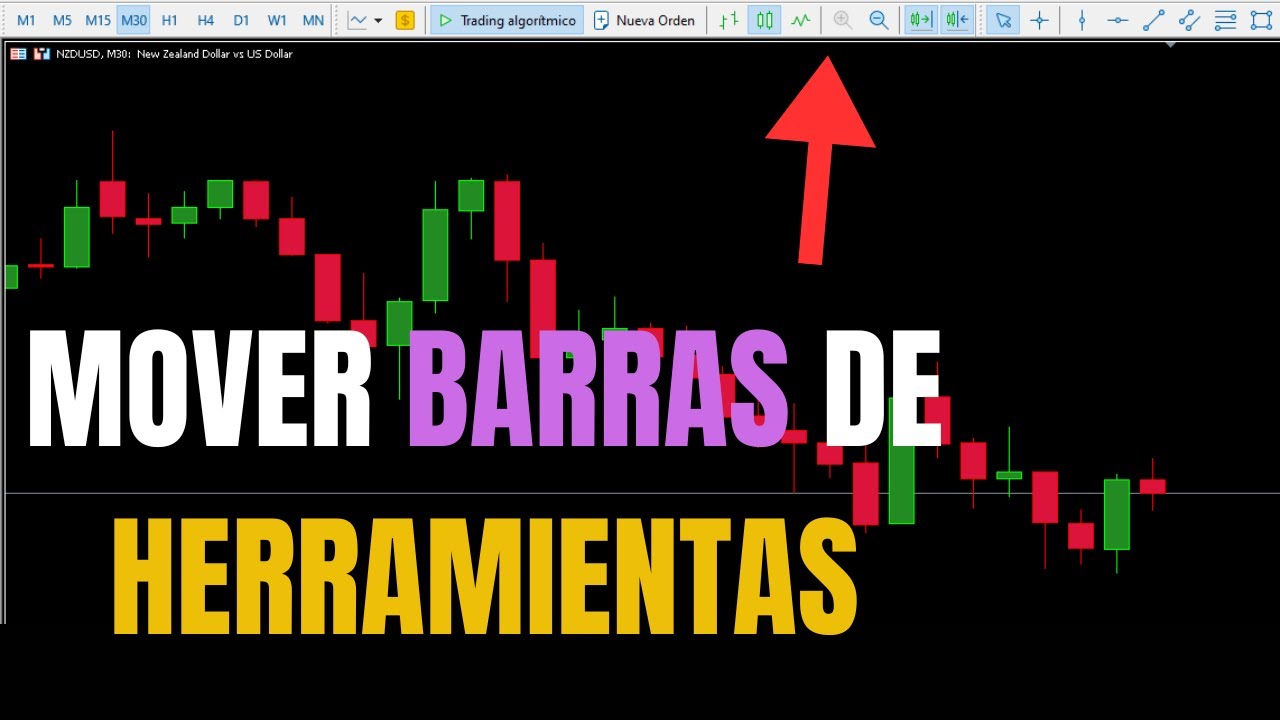 🔧¿Como mover barras de herramientas Metatrader 5? Configuración MT5 ...