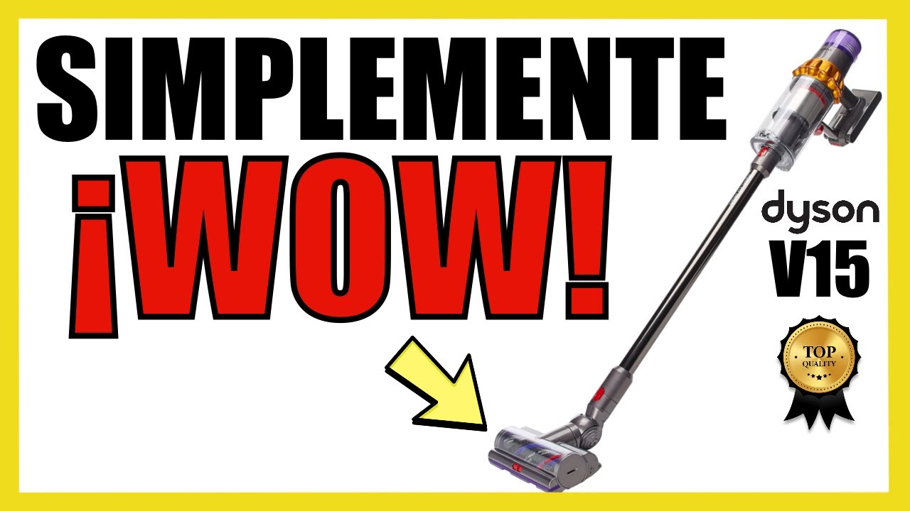 🚨 LO PROBAMOS, 💥 ¿Es el DYSON V15 DETECT ABSOLUTE el MEJOR ASPIRADOR  ESCOBA?