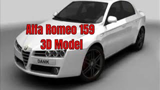 3D Model Alfa Romeo 159 3.2 JTS Review