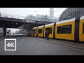 [4K] Walking during a snowstorm in Mitte, Berlin