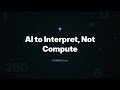 AI Interpretation vs. Numeric Calculation: How NUMINOS Distinguishes Them