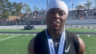 Benjamin Harris of Servite 1st Place Boys 200 Section 22 at Trabuco Hills Invitational