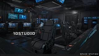 Sci-Fi Space Station Walkthrough | Unreal Engine 5 Environment