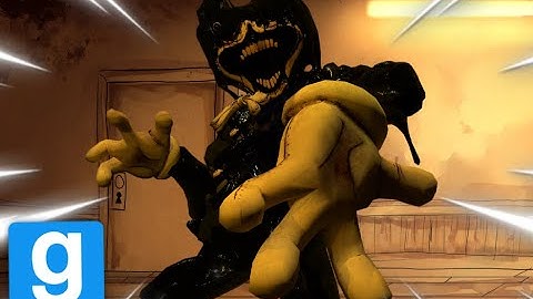 BENDY REDRAWN IS TERRIFYING | GMOD HIDE AND SEEK