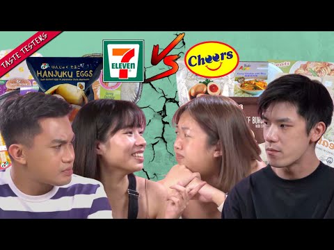 7-11 VS Cheers Instant Food | Taste Testers | EP 131