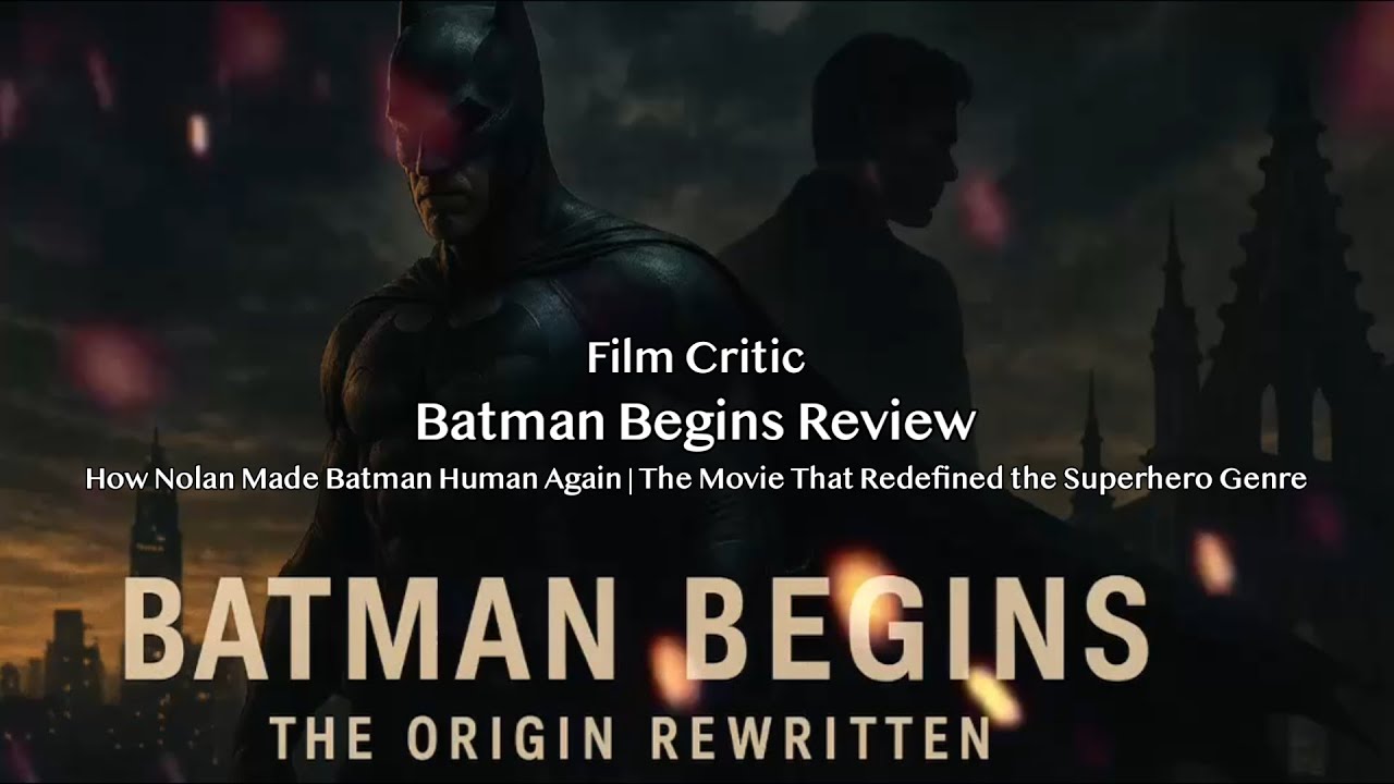 Batman Begins Review | Nolan’s Dark Knight Origin That Changed Superhero Cinema Forever