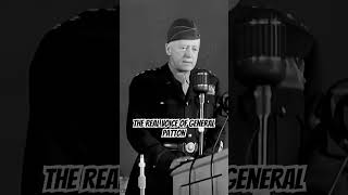 Listen To The Real Voice Of General George S Patton Jr ww2 patton usarmy generals