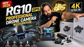 Rg106 Max Best Drone Camera 🔥 Flying test 4k Camera 3km range GPS