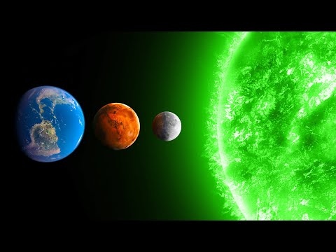 Video: Spritzer Farbe in einem weißen Universum