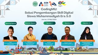 Webinar CodingMU - Solusi Pengembangan Skill Digital Siswa Muhammadiyah 5.0