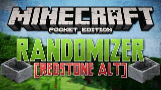 Randomizer in MCPE [Redstone Alt] - Minecraft Pocket Edition