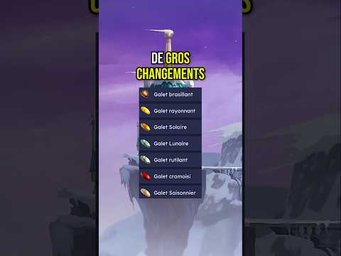 Des changements sur