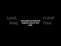 Lord, Guide My Heart Back to You
