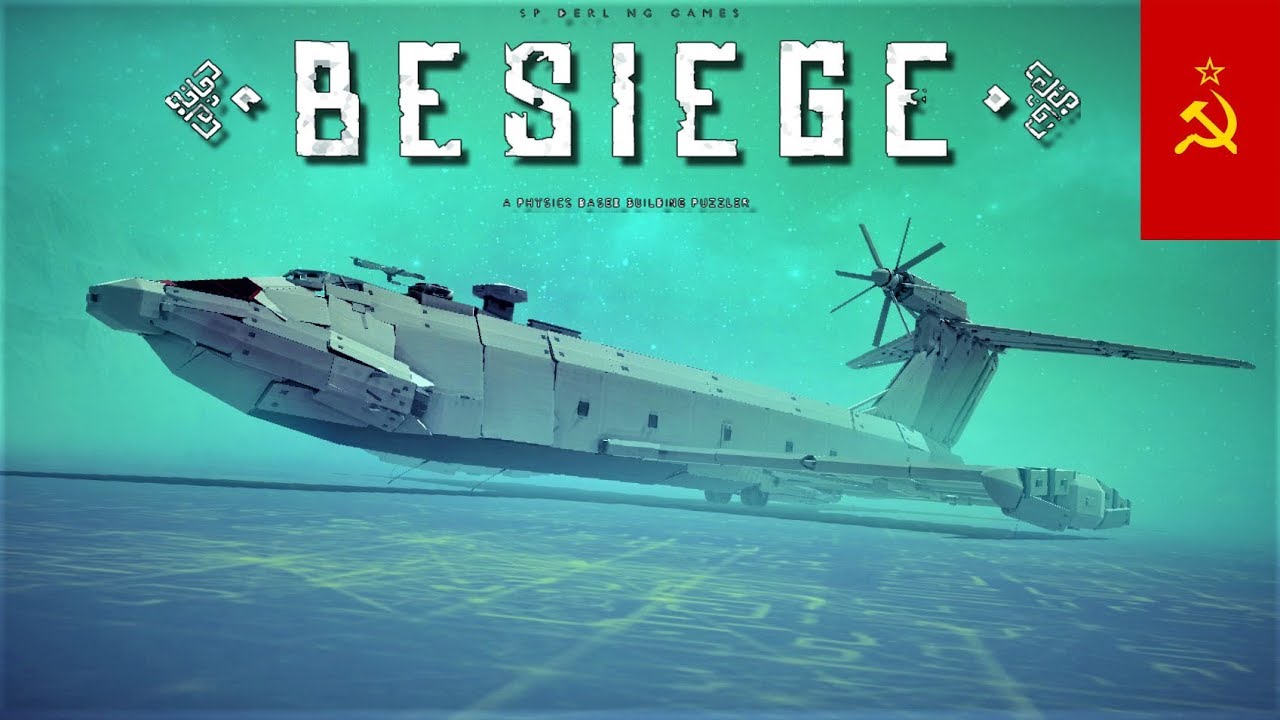 A-90 Orlyonok / Ground Effect Vehicle (Besiege)