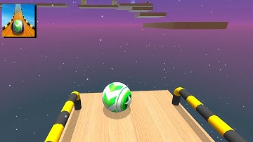 Sky Rolling Ball 3D - All Levels Gameplay Android, iOS #2 ( Level 21 - 31 )
