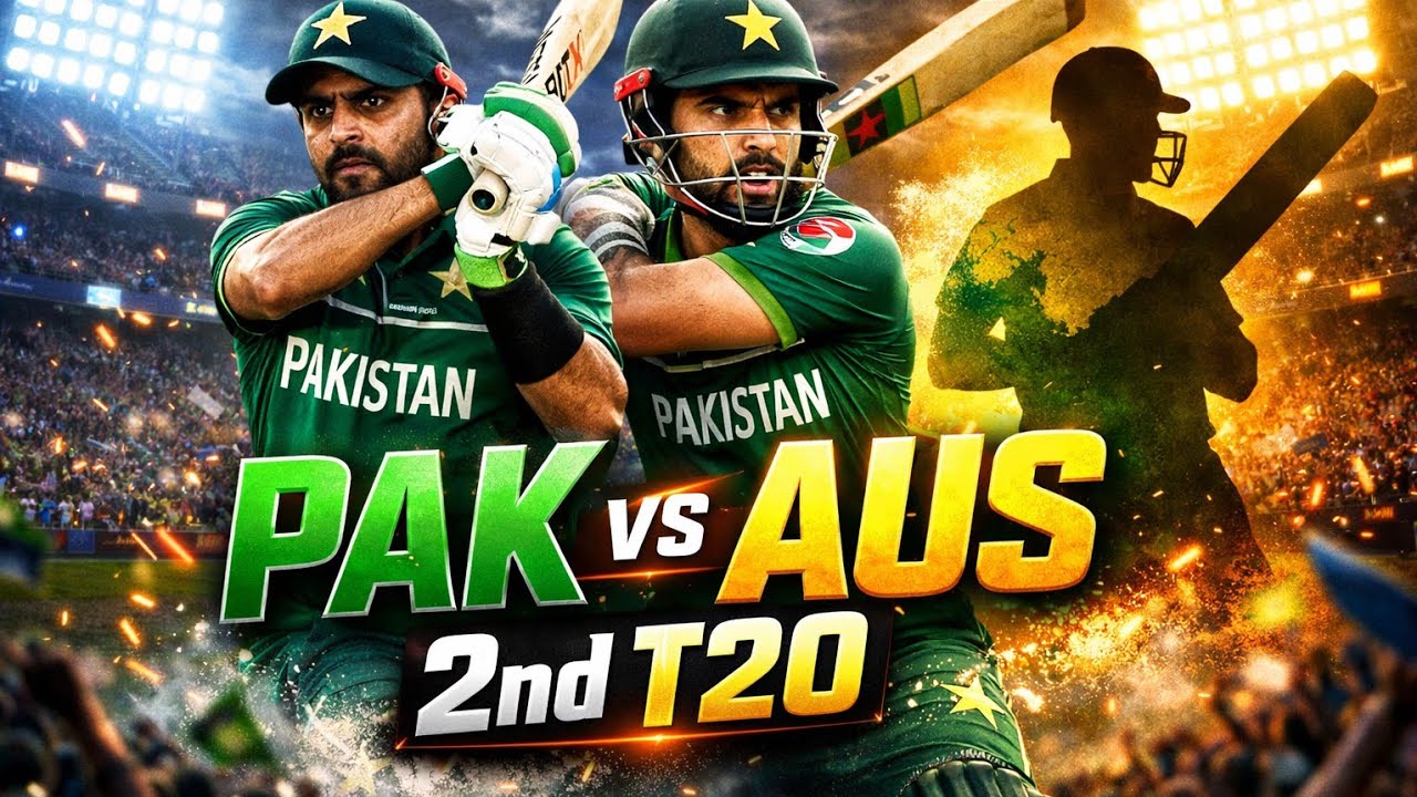 PAK vs AUS 2nd T20 🔥 | Babar & Fakhar Ready to Fire? | Match Preview & Prediction