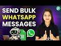WhatsApp Automation: Send Bulk Messages from Google Sheets via Pabbly