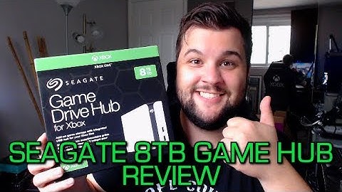 Seagate 8TB Game Drive Hub for Xbox Review and Impressions