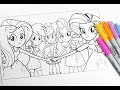 Mlp Equestria Girls Coloring Pages