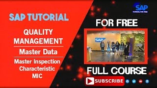 SAP Quality Management | Master Data | Master Inspection Characteristic MIC | SAP Tutorial For Free screenshot 5