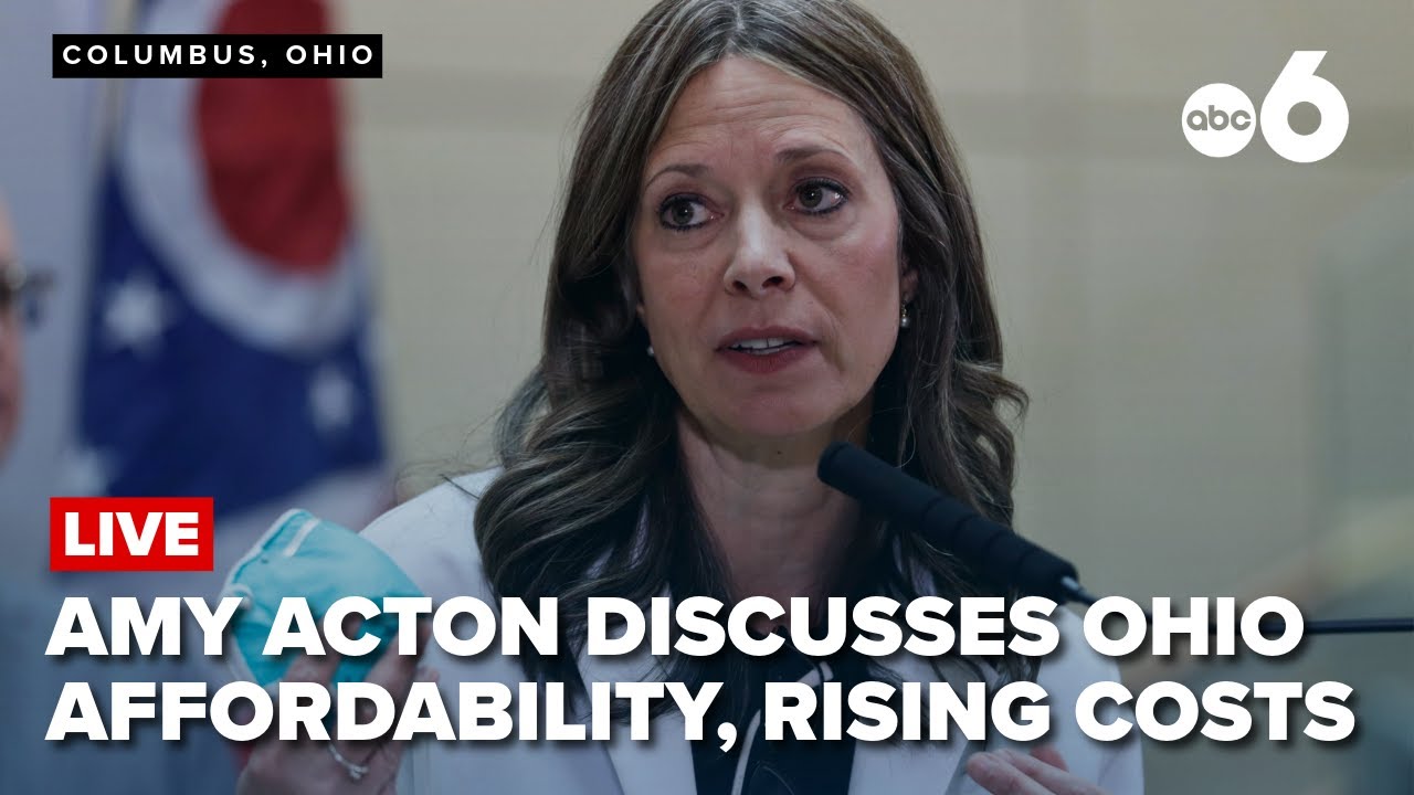 Gov. Candidate Amy Acton Press Conference - Rising Costs in Ohio