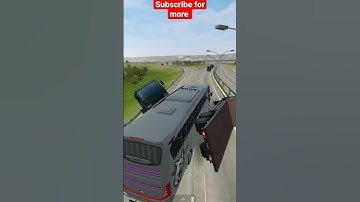 #shorts | JB3+ SHD Hino RK mod bussid | Bus ka accident hogya | Android Game | 3D game | bussid mods