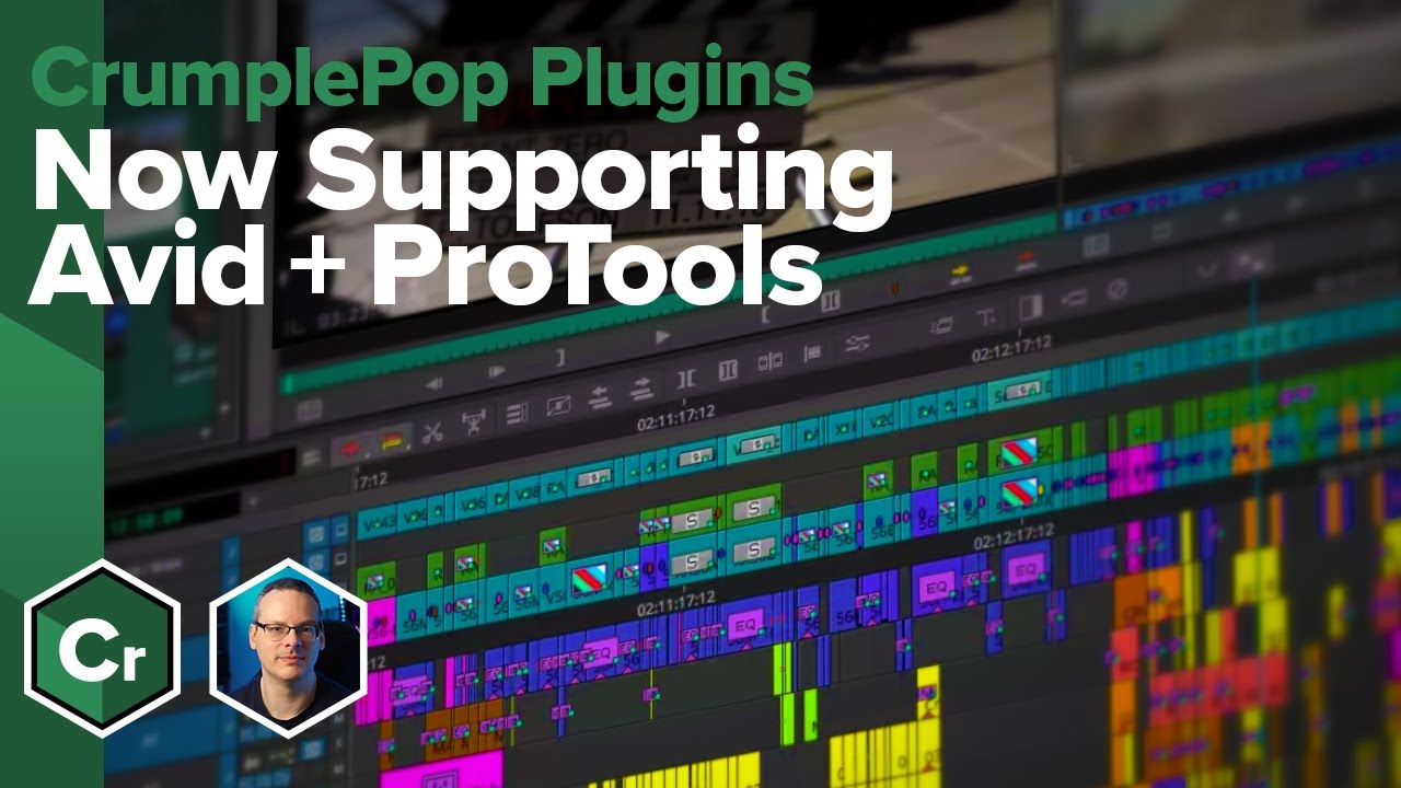 Unbelievable Audio Results in Seconds with Boris FX CrumplePop Plugins for Avid Media Composer