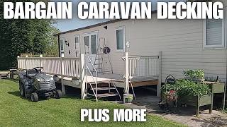 Bargain Price Static Caravan Decking Plus More.. [Caravan Life UK]