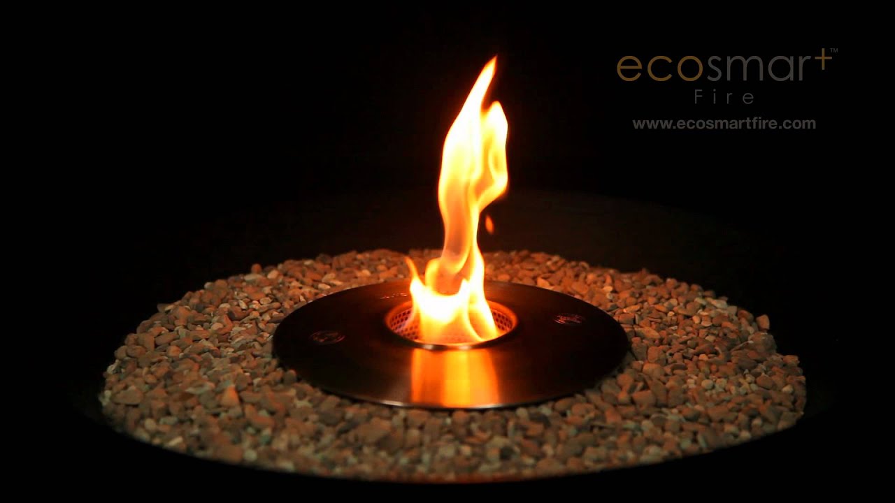 Ecosmart Fire Dish Outdoor Ethanol Fireplace YouTube