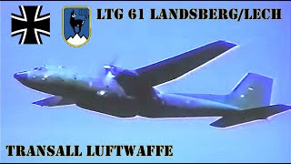 Transall Power Luftwaffe Ltg 61 Solo Display Mit Take-Off Und Landing