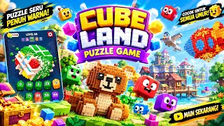 Cube Land Puzzle Game Gameplay 2026 Level 321-323 🧩 | Colorful 3D Cube Puzzle Challenge! screenshot 5