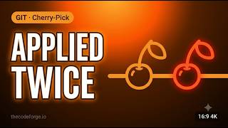 Git: duplicate commit caused a later merge conflict — Git Cherry-Pick