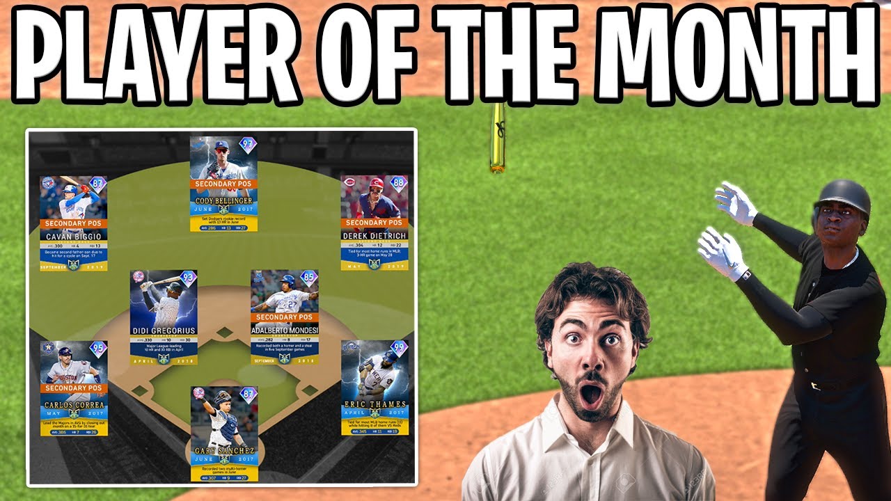 ALL PLAYER OF MONTH TEAM BUILD! MLB The Show 20 Diamond Dynasty