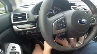 How to Adjust Steering Wheel Position in Subaru XV ( 2012 – 2017 ) Change Wheel Position