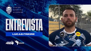 Entrevista com o preparador físico Lucas Freire: 12.06.26 - CSA TV
