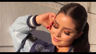 Demi Rose flashes boobs as she ditches bra underneath jacket for racy display