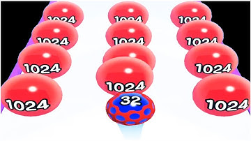 Rolling Ball Run Numbers - Game Gameplay Walkthrough - Levels 50-70