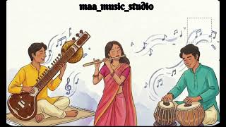 🎶 The Golden Trio Sitar, Flute & Tabla Jugalbandi Soulful Indian Fusion