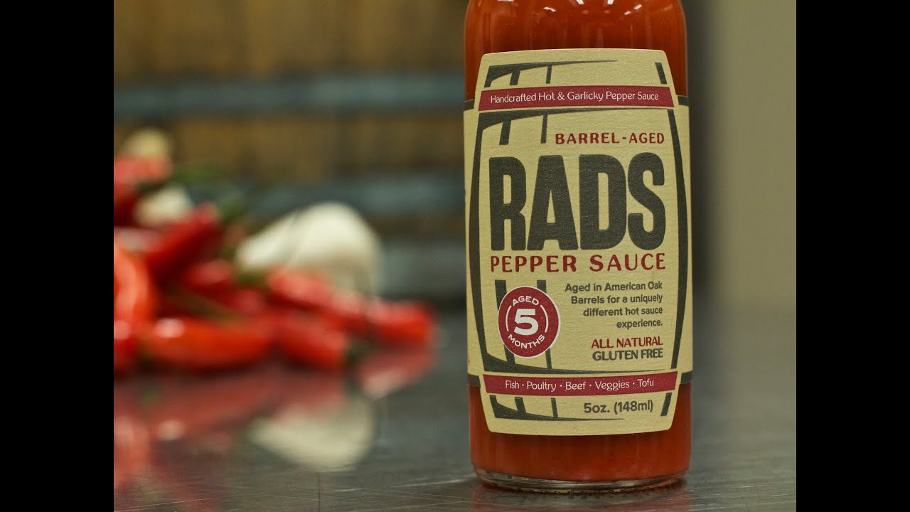 RADS Barrel-Aged Hot Sauce Kickstarter video