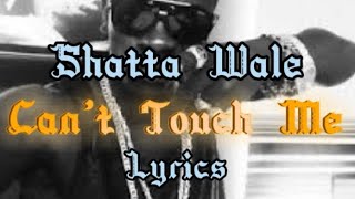 Shatta Wale - Can't Touch Me Lyrics video