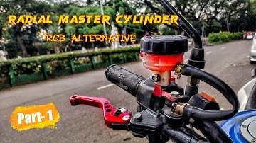 Universal Master Cylinder For Apache RTR 160 4v | How to Improve Braking🤔 | Arslan AK