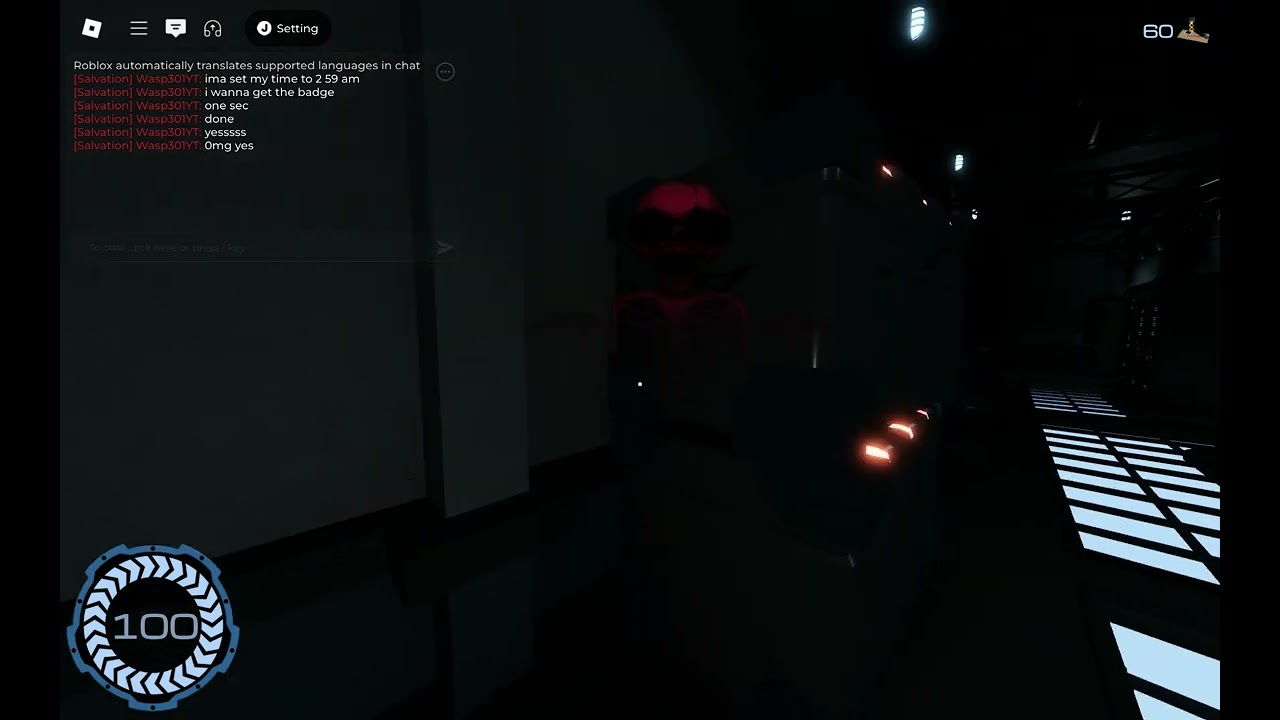 setting my time to 3 in the morning to get the badge in pressure