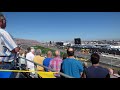 2018 Daytona 500 Navy Band and USAF Thunderbirds Flyover