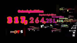 Numbers 1 To 1 Trigintillion 30100 Centillion